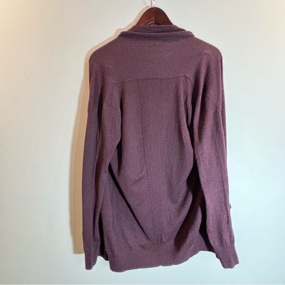 WILFRED Sz S Open Front Cardigan Silk Cotton Cashmere Blend With Pockets Aritzia - Picture 9 of 9